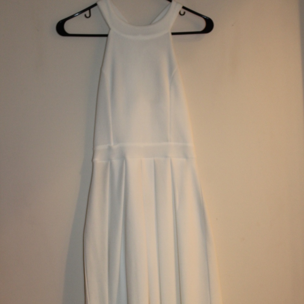 White Dress with Bow